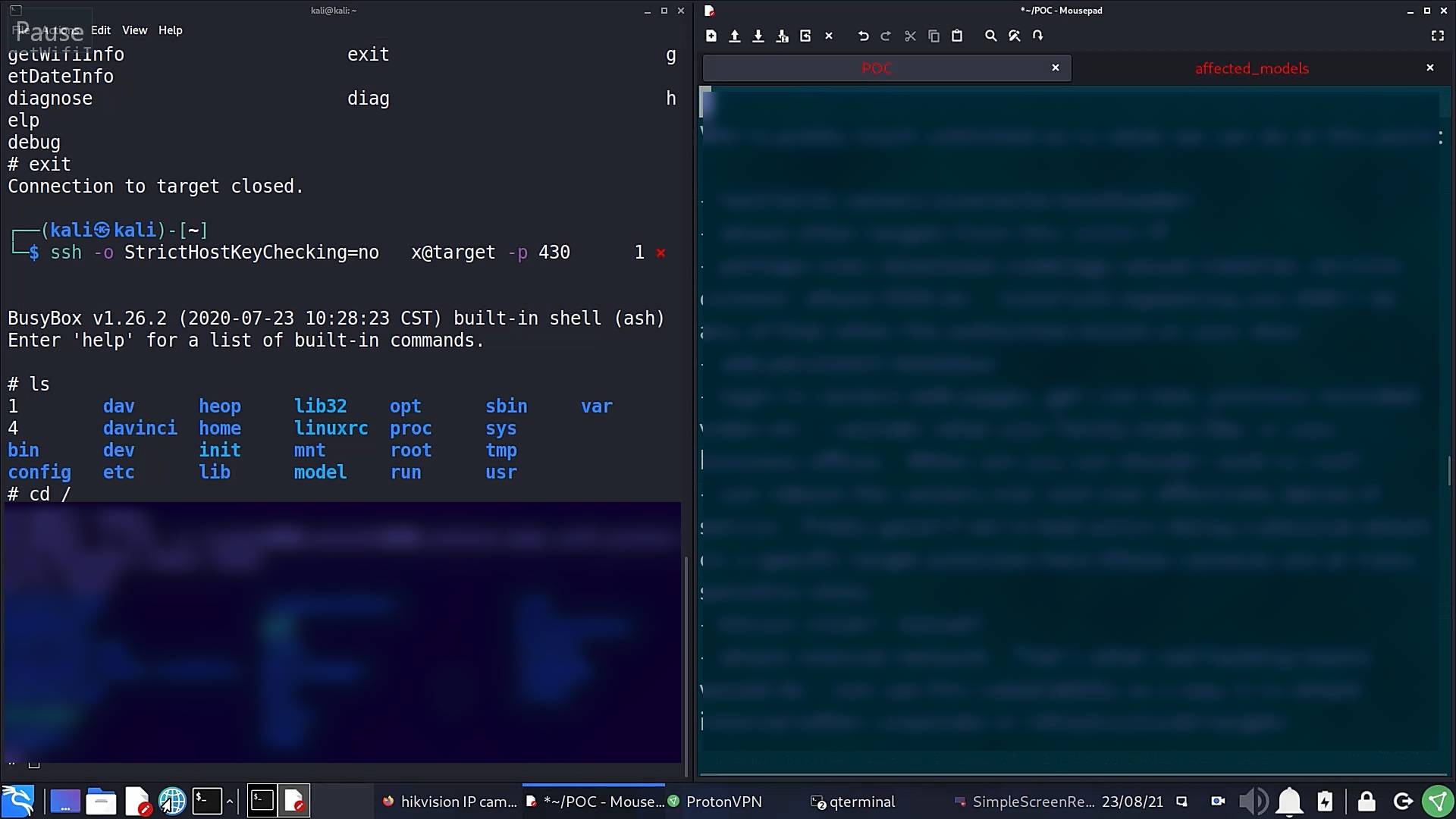 Bypass restricted shell for full root shell